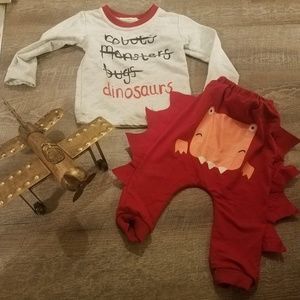 Boys 2T Monster Outfit